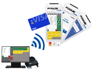 Possum Verbindung zu mobilen Kassensystemen
