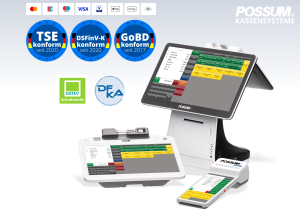 POSSUM Kassensystem auf einen Blick
